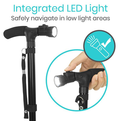 LED Folding Cane - folding-cane-with-light