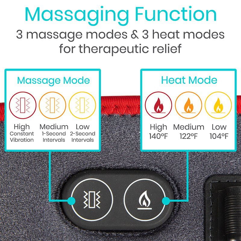 Heated Massaging Knee Brace - heated-massaging-knee-brace