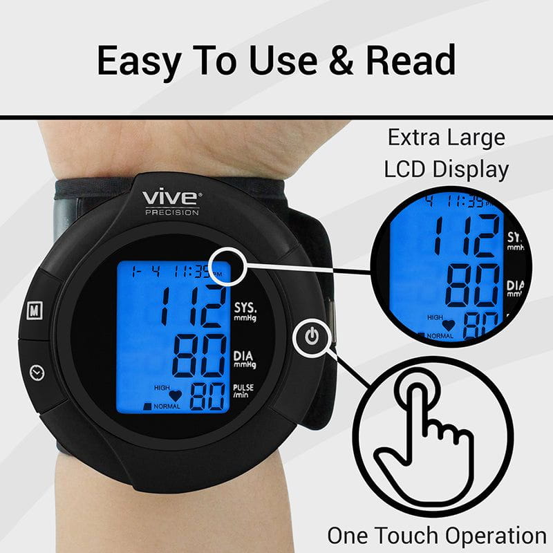 Wrist Blood Pressure Monitor Model: BT-V - wrist-blood-pressure-monitor-model-bt-v
