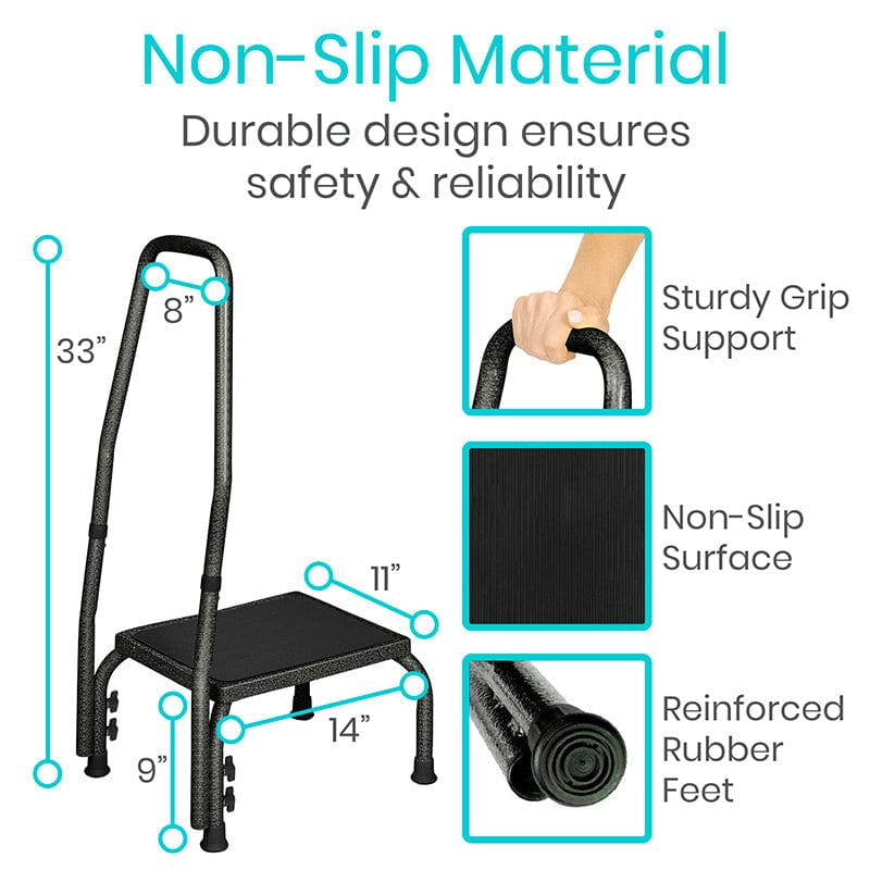 Step Stool with Handrail - step-stool-handrail