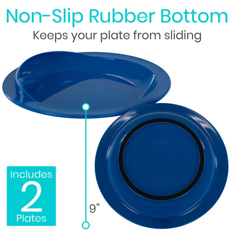 Spill-Proof Scoop Plate (2 Pack) - scoop-plate