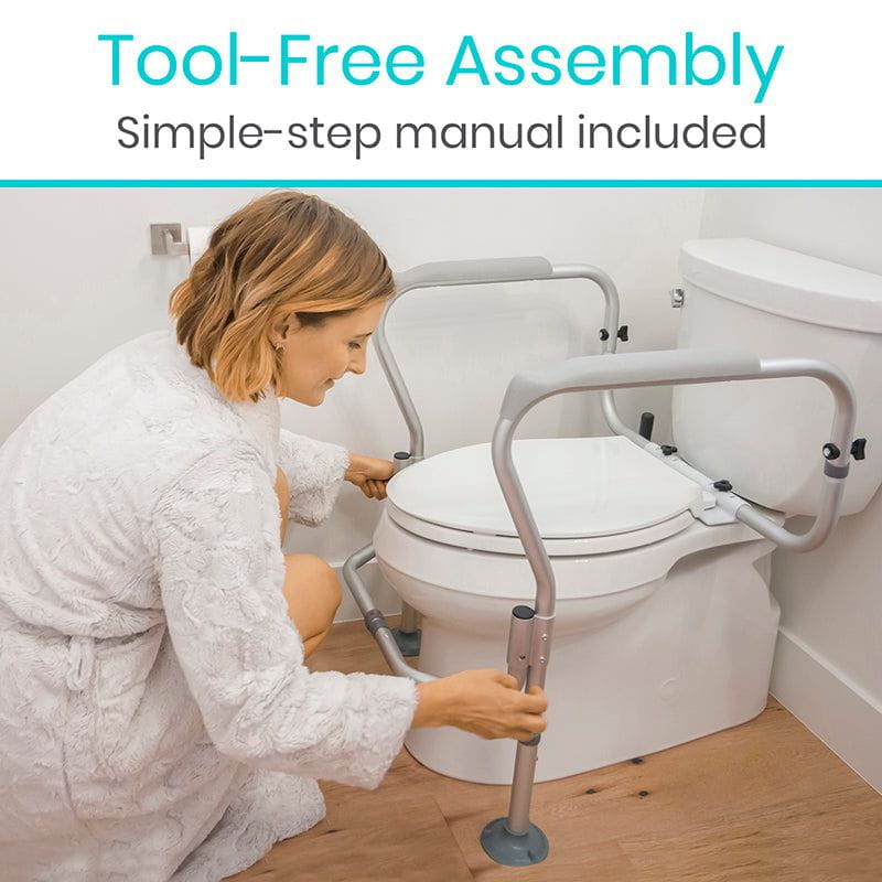 Toilet Safety Frame - toilet-safety-frame-rail