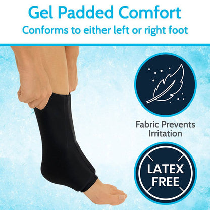 Hot And Cold Ankle Sleeve - Large - hot-and-cold-ankle-sleeve