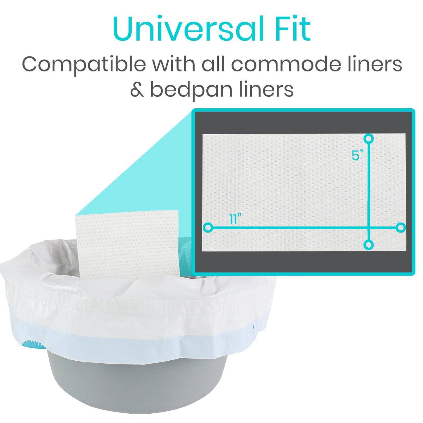 Commode Pads 24 pack (No Liners) - commode-pads-24-pack-no-liners