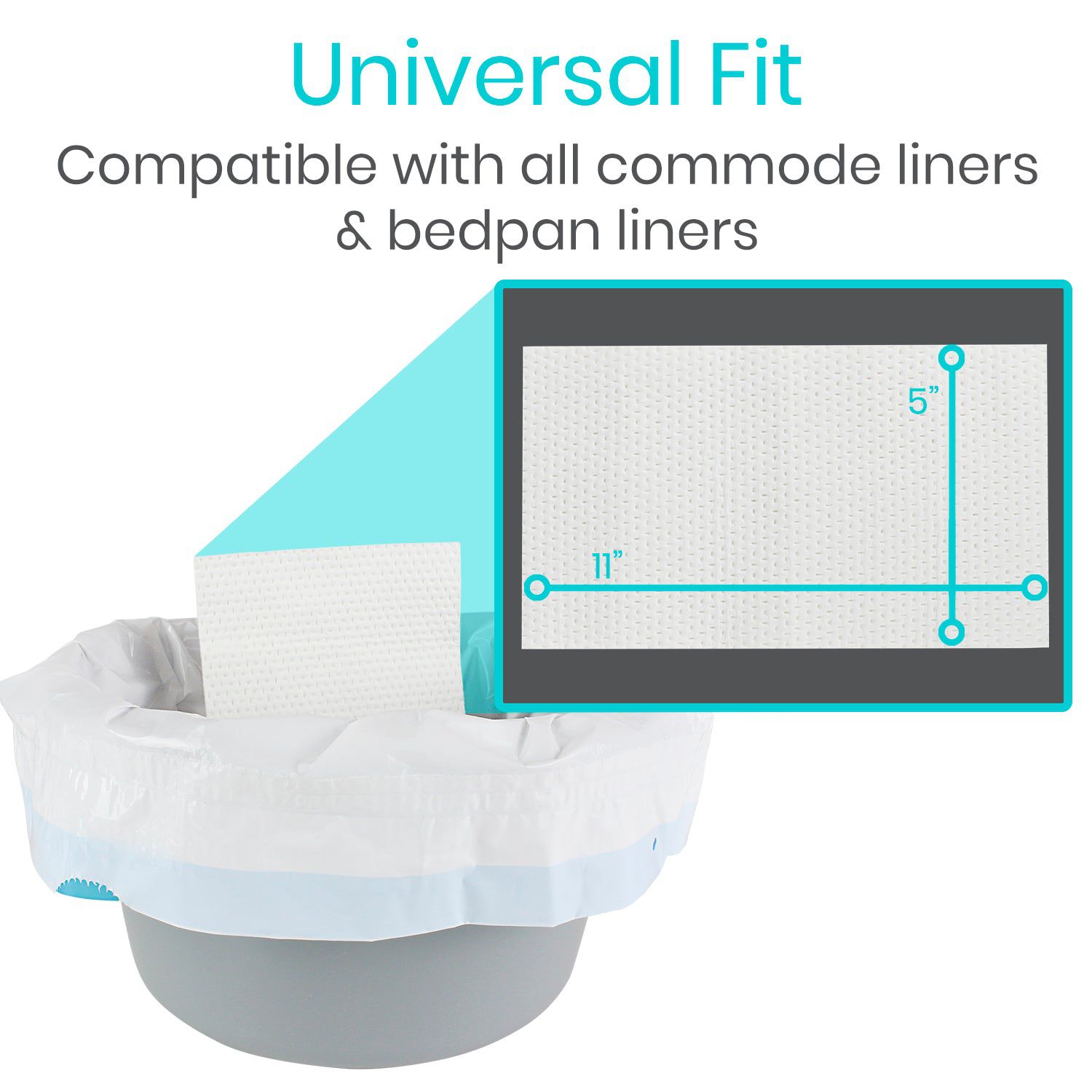 Commode Pads 24 pack (No Liners) - commode-pads-24-pack-no-liners