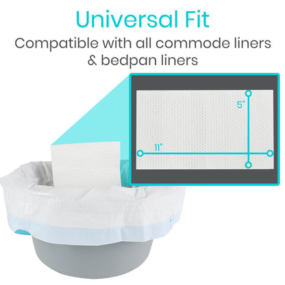 Commode Pads 24 pack (No Liners) - commode-pads-24-pack-no-liners