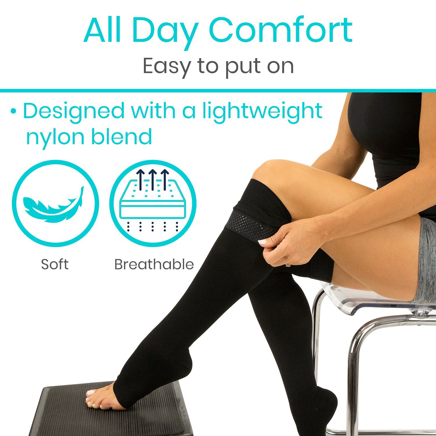 Thigh High Compression Stockings - Medium - thigh-high-compression-stockings