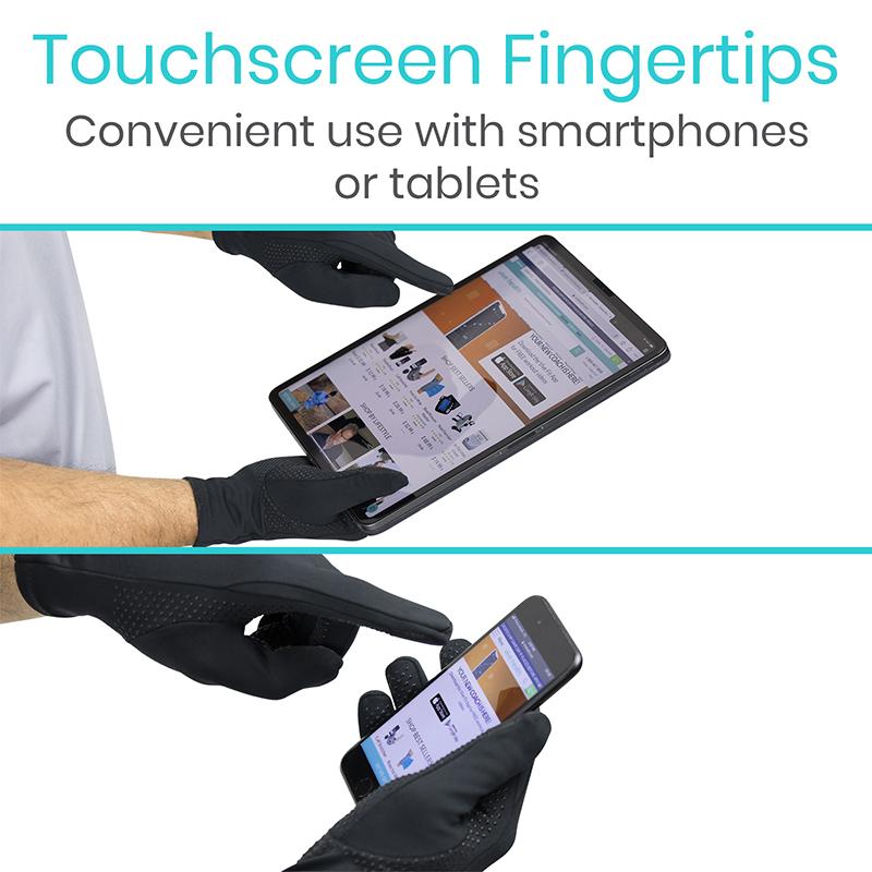 Copper Full Finger Arthritis Gloves - Medium - copper-full-finger-arthritis-gloves