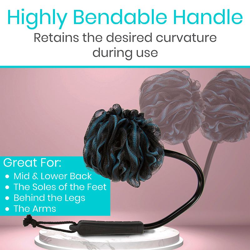 Bendable Loofah Brush - bendable-loofah-brush