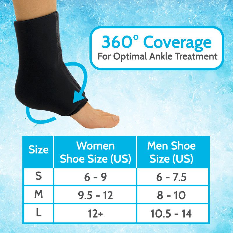 Hot And Cold Ankle Sleeve - hot-and-cold-ankle-sleeve