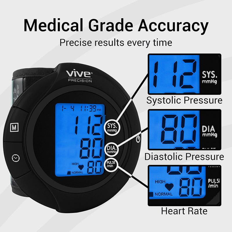 Wrist Blood Pressure Monitor Model: BT-V - wrist-blood-pressure-monitor-model-bt-v