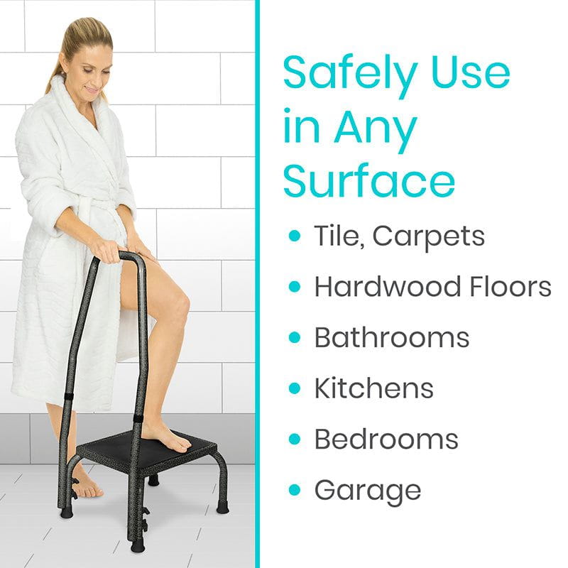 Step Stool with Handrail - step-stool-handrail