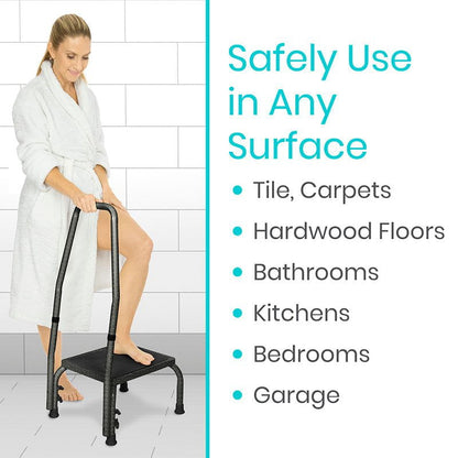 Step Stool with Handrail - step-stool-handrail