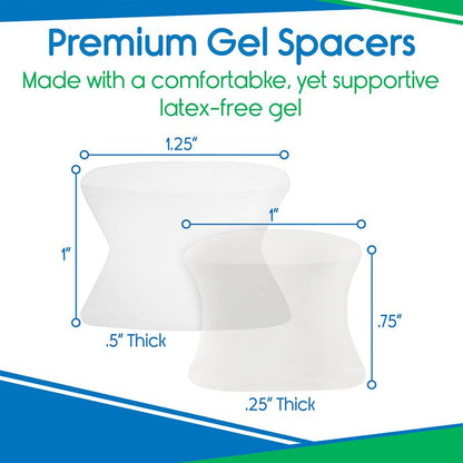 Toe Spacers (8 Pack) - toe-stretchers