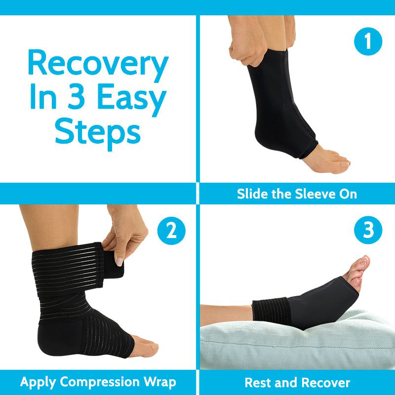 Hot And Cold Ankle Sleeve - hot-and-cold-ankle-sleeve