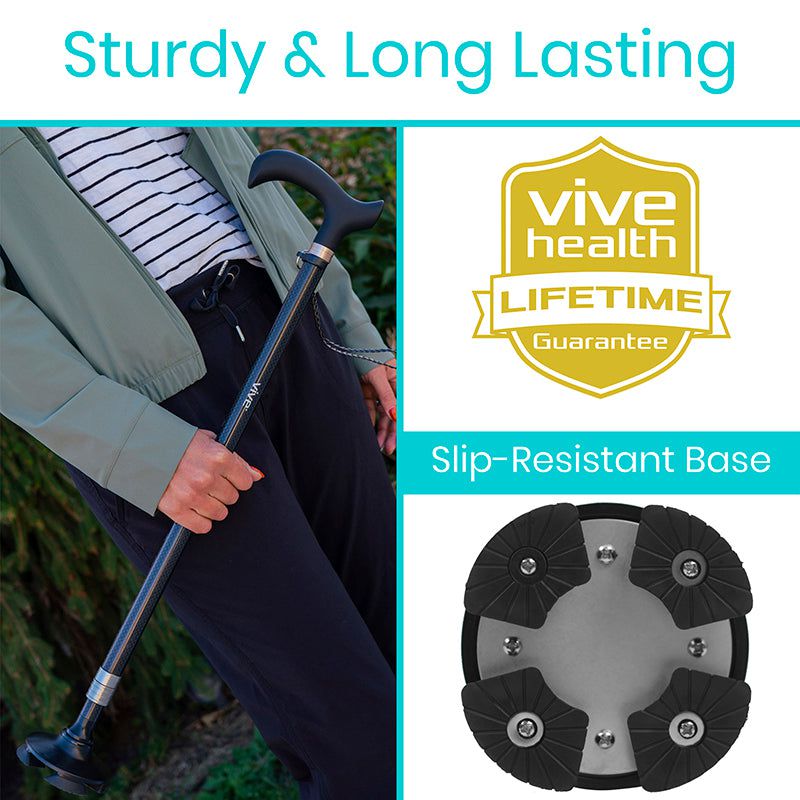 Carbon Fiber Standing Cane - carbon-fiber-standing-cane