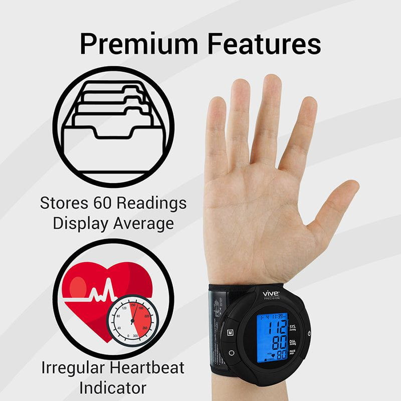 Wrist Blood Pressure Monitor Model: BT-V - wrist-blood-pressure-monitor-model-bt-v