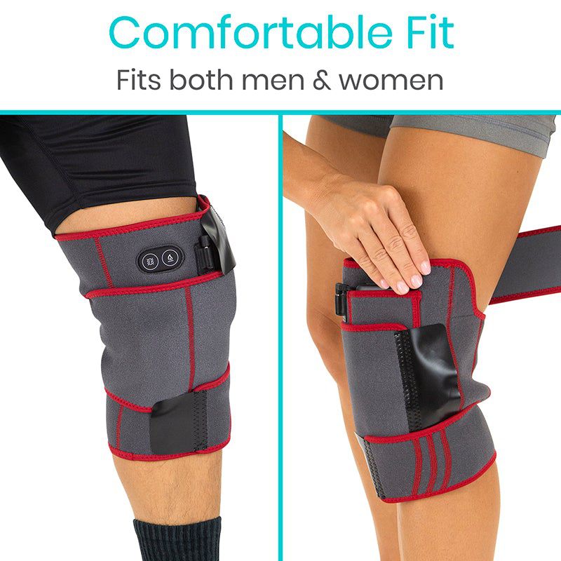 Heated Massaging Knee Brace - heated-massaging-knee-brace