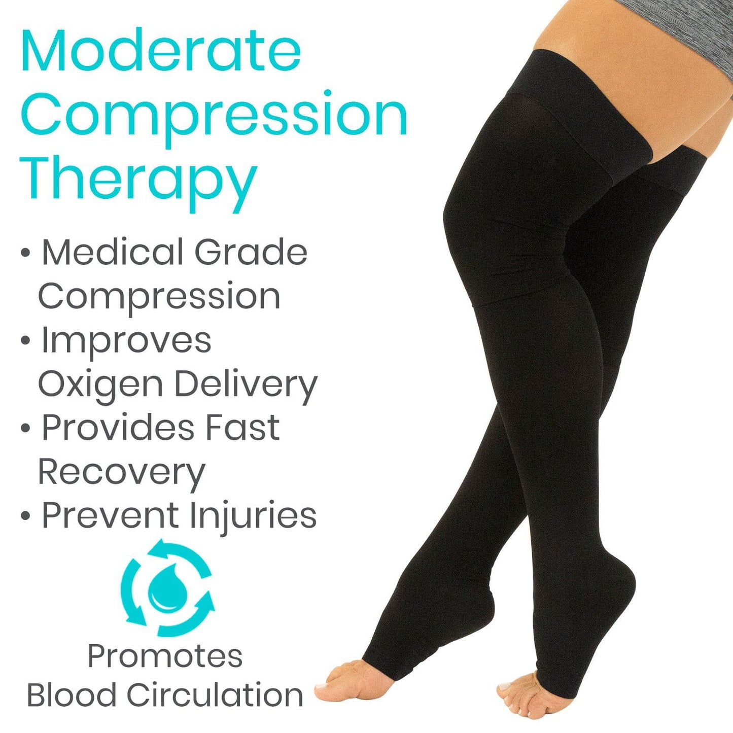 Thigh High Compression Stockings - Extra Large - thigh-high-compression-stockings