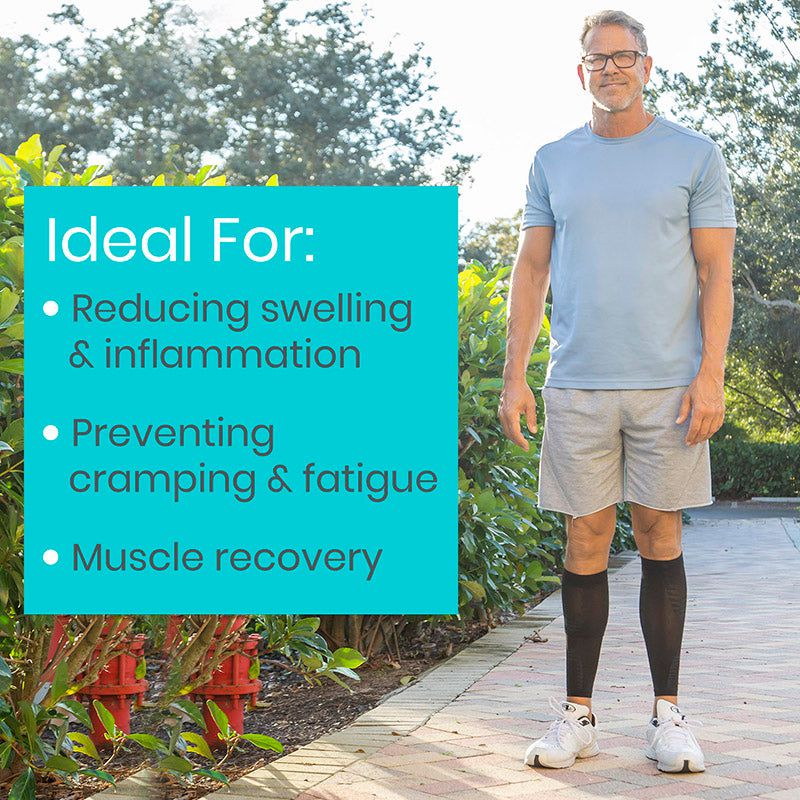 Calf Compression Sleeve - Pain & Swelling Relief - calf-compression-sleeve