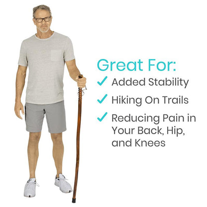 Wooden Walking Stick - wooden-walking-stick