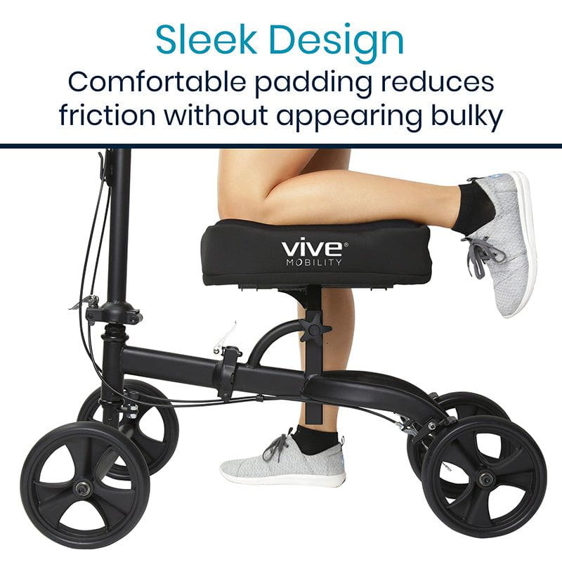 Memory Foam Knee Walker Pad - knee-scooter-pad-cover