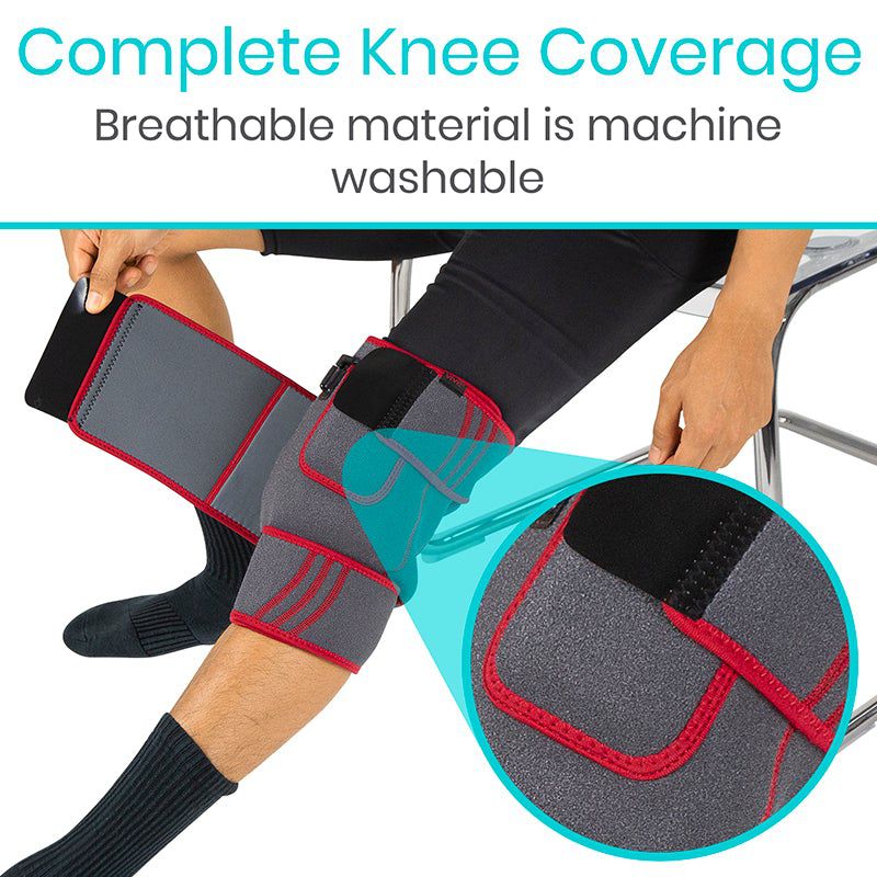 Heated Massaging Knee Brace - heated-massaging-knee-brace