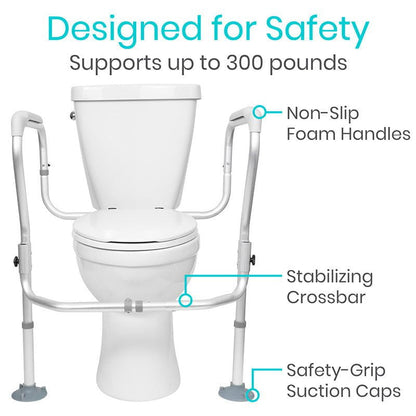 Toilet Safety Frame - toilet-safety-frame-rail