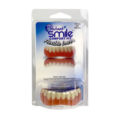 Instant Smile Comfort Fit Flex Lower Teeth - instant-smile-comfort-fit-flex-lower-teeth