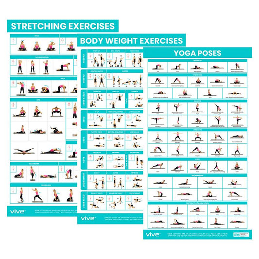 No Equipment Required Poster 3-Pack - Default Title - no-equipment-required-poster-3-pack