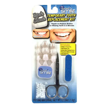 Instant Smile Triple Shade Temporary Tooth Kit - Default Title - instant-smile-triple-shade-temporary-tooth-kit