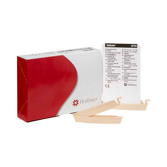 Drainable Pouch Clamp Hollister Beige