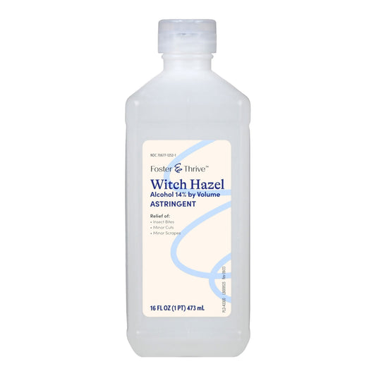 Witch Hazel Astringent Foster & Thrive 16 oz. Liquid,  Packaging Type- Each