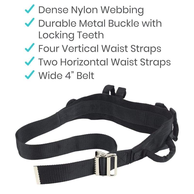 Transfer Belt with Handles - gait-transfer-belt