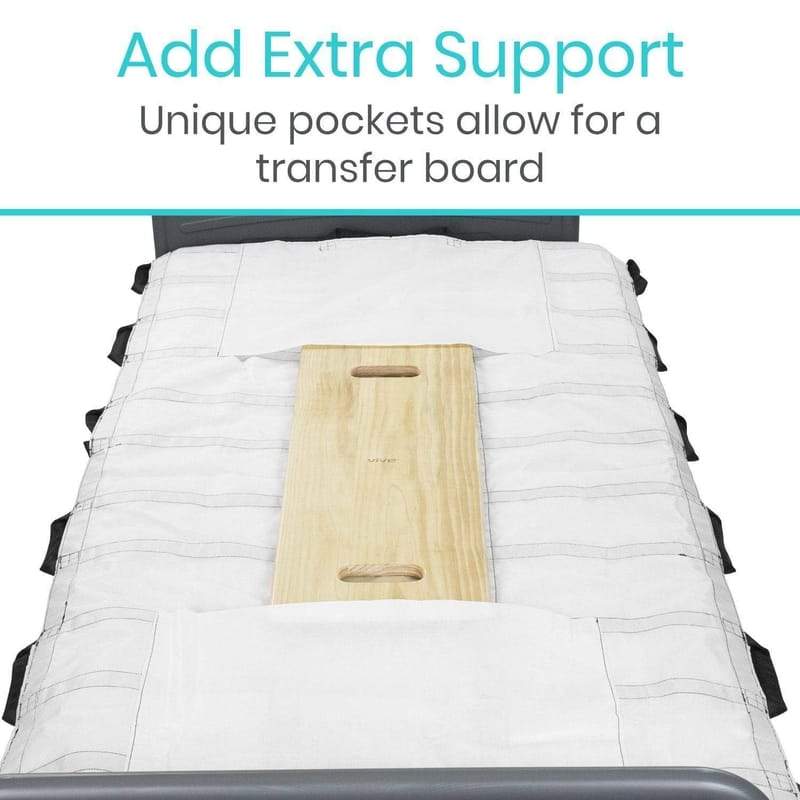 Transfer Blanket - patient-transfer-sheet-handles