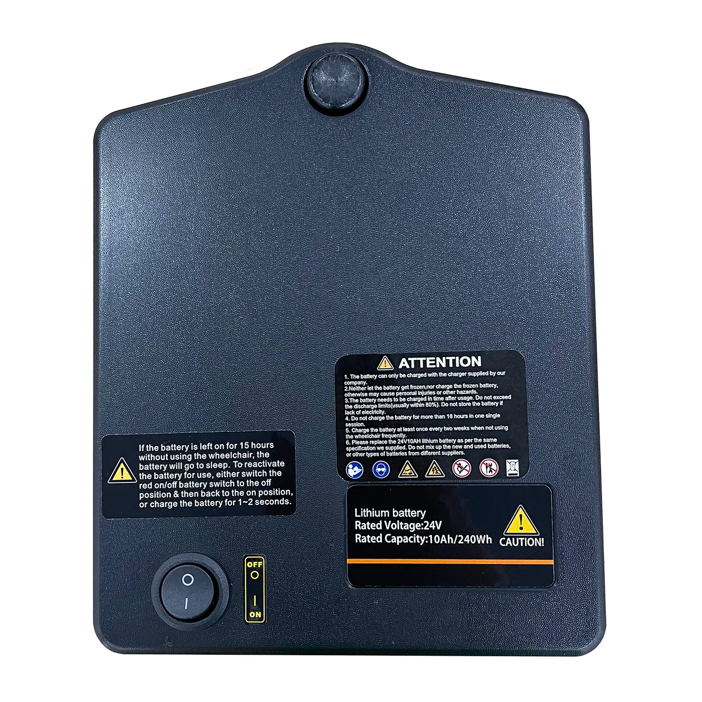 Journey Air Elite- Replacement Lithium Battery 10Ah