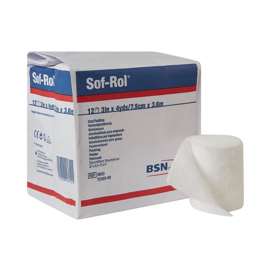 Cast Padding Undercast Sof-Rol 3 Inch X 4 Yard Rayon NonSterile,  Packaging Type- Each