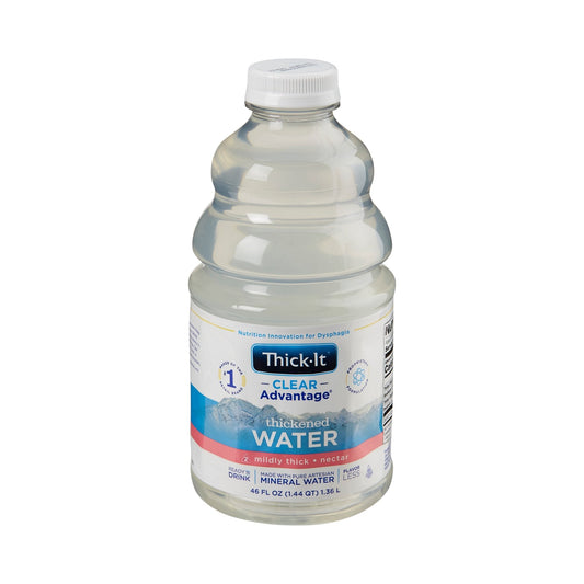 Thickened Water Thick-It Clear Advantage 46 oz. Bottle Unflavored Liquid IDDSI Level 2 Mildly Thick,  Packaging Type- Each