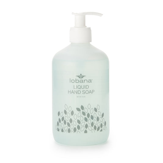 Antimicrobial Soap Lobana Liquid 16 oz. Pump Bottle Scented, Packaging Type- Each