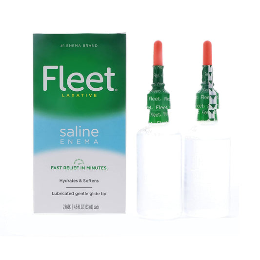 Enema Fleet 4.5 oz. 19 Gram - 7 Gram Strength Monobasic Sodium Phosphate / Dibasic Sodium Phosphate