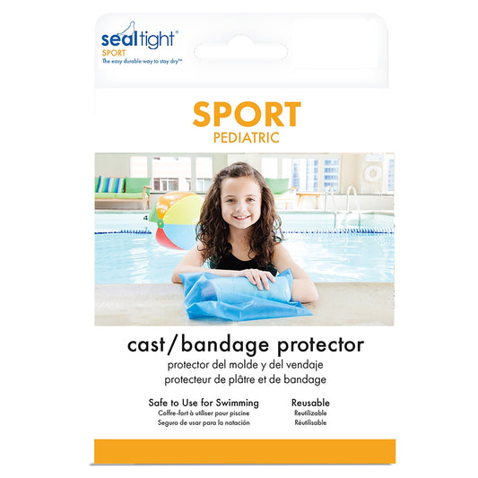 Arm Cast Protector SEAL-TIGHT Sport Small Thermoplastic Elastomer 19 Inch Arm Length, Packaging Type- Each