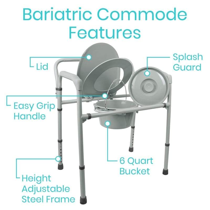 Bariatric Commode - bedside-commode