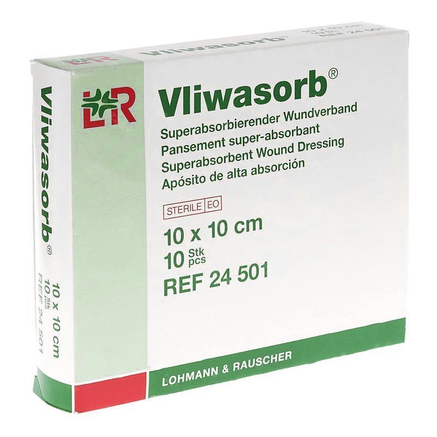 Super Absorbent Dressing Vliwasorb 4 X 4 Inch Square,  Packaging Type- Each