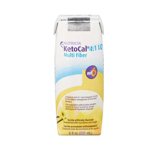Oral Supplement KetoCal 4:1 LQ Vanilla Flavor Liquid 8 oz. Carton, Packaging Type- Each