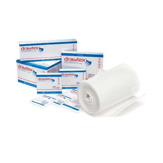 Hydroconductive Wound Dressing Drawtex 3/8 X 18 Inch Rope, Packaging Type- Each