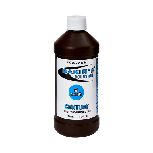 Wound Cleanser Dakin's Solution Full Strength 16 oz. Twist Cap Bottle NonSterile Antimicrobial, Packaging Type- Each