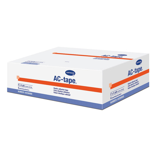 Athletic Tape AC-tape Tan 2 Inch X 5 Yard Cotton NonSterile, Packaging Type- Box