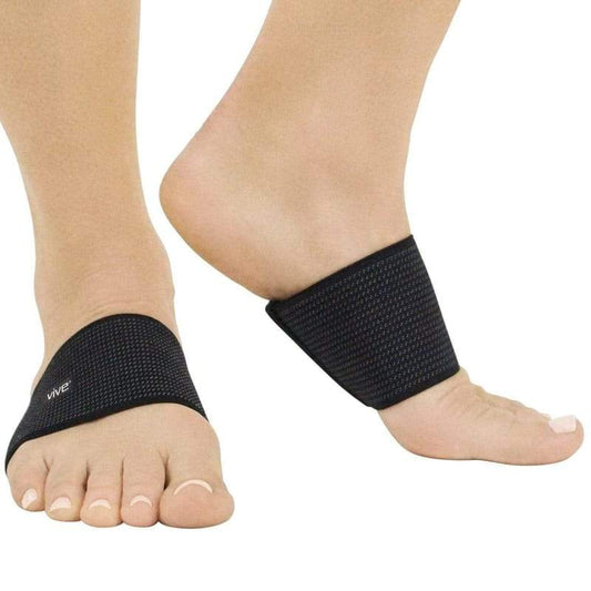 Adjustable Arch Sleeves - Black - arch-compression-sleeves