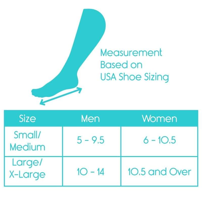 Bamboo Ankle Sleeves - L/XL - ankle-compression-sleeve-support