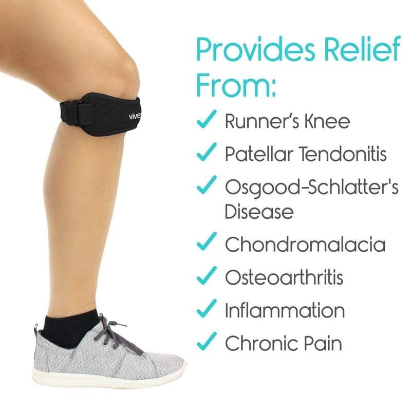 Patella Straps - Gray - patellar-tendon-strap